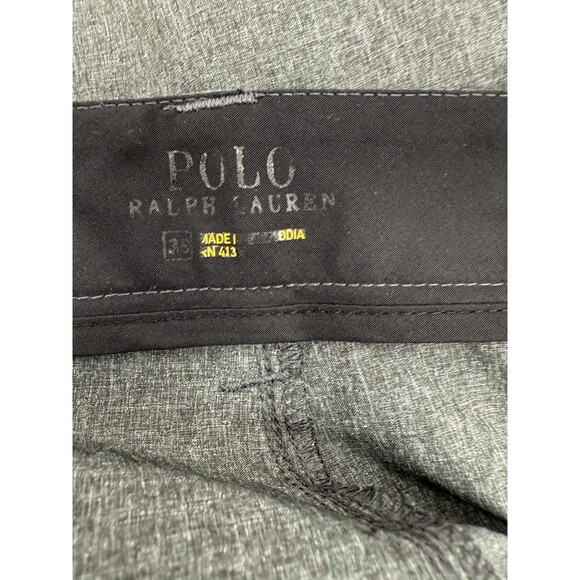 Polo Ralph Lauren 35" x 9" Gray Tech Wicking Hybrid Golf Shorts - Picture 9 of 10